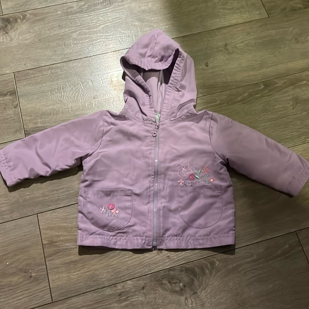 Light Purple Spring Jacket. Size 12 months